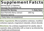 Bronson Saw Palmetto Extra Strength Supports Healthy Prostate Function & Urinary Health Support - Non GMO, 100 Vegetarian Capsules
