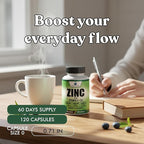 American Standard Supplements Zinc 100mg, Vitamin C 1000mg, and Vitamin D3 5000 IU (125mcg) Per Serving - Gluten Free, Non-GMO, 120 Capsules, 60 Servings