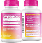 Pink Stork DIM Supplement for Women - Estrogen and Hormone Balance for Menopause, Perimenopause & PMS - DIM 200 mg Plus BioPerine for Mood Support - 60 Day Supply