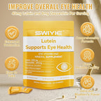 Lutein Gummies – Eye Vitamin and Mineral Supplement with 20mg Lutein & 4mg Zeaxanthin – Gummy Vitamins for Eye Health Support – Naturally Flavored, 60 Gummies