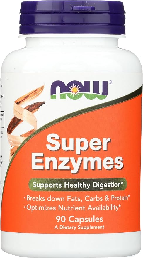 Now Foods Super Enzymes - 90 Capsules