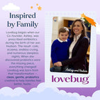LOVEBUG Baby Probiotic Drops - Organic Probiotics for Immune Support and Baby Constipation & Colic Relief - Tasteless & Sugar-Free Liquid Drops for Newborns, Babies & Infants (0-12 Months) - 10ml