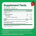Feel Great Kids Gummy Vitamins for Eyes | Essential Eye Vitamins Lutein and Zeaxanthin | Mango Flavored Vegan Eye Vitamins for Kids | Gluten Free | 60 Day Supply
