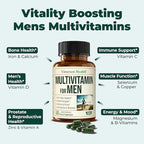 Men's Liquid Multivitamin & Libido Support – Daily Bundle for Energy, Stamina & Mens Health