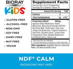 BIORAY Kids NDF Calm, Vanilla - 2 fl oz - Nourish the Liver & Remove Toxins - Non-GMO, Vegan, Gluten Free - 1-2 Month Supply