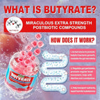Nextdia Butyrate Gummies with Probiotic + Prebiotic + Postbiotic + Fiber Gummies for Adults