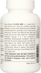 Source Naturals R-Lipoic Acid 100mg, 120 Tablets