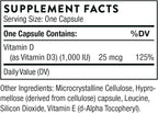 THORNE - Immune Support Combo - Vitamin D3 & Vitamin C Blend for Healthy Immune Function - 30 to 90 Servings