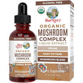 MARYRUTH'S Mushroom Complex | Lion's Mane | Turkey Tail | Reishi Mushroom | Shiitake Mushrooms | Alcohol Free | Mushroom Blend | Organic | Non-GMO | Vegan | 30 Servings
