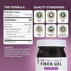 High Dietary Fiber Prebiotic Gel Formula — 100% Natural & Clean Label — Plant-Based Psyllium Husk & Inulin Complex — Keto Friendly, Vegan, No Added Sugar — Elderberry, 16 oz