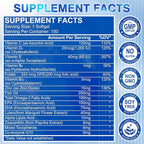 Lutein and Zeaxanthin Supplement - AREDS 2 Plus+ Eye Vitamins, 40 mg Lutein & 8 mg Zeaxanthin with Vitamins C, E, Zinc, Omega-3 & CoQ10 for Blue Light Protection, Eye Health Support  - 450 Softgels
