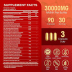 19-in-1 NMNH Supplement 1000mg, NAD Supplement to Boost NAD+ Levels, NMN Supplement Alternative with Resveratrol, Quercetin, Berberine, Grape Seed for Energy, Cellular Health & Healthy Aging, 90 Count