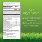 Irwin Naturals Whole-Body Turmeric+ - 60 Liquid Softgels - BioPerine Complex Enhanced Absorption - 30 Total Servings