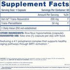 ProHealth Sirtuin 1 Activator | 60 Capsules | Resveratrol Combined with Pterostilbene Activates SIRT1 for Longevity & Cellular Support | Triple Lab-Tested, GMP-Manufactured in USA