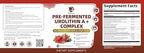 Triple-Strength Urolithin A+ Complex for Cellular Health, Function & Well-Being | Concentrated Pre-Fermented Urolithin A+ Complex Plus Wormwood & DGL for Gut Support–Plant Based, GMP, 120 Count