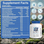 Brain Supplements for Memory and Focus, Clarity & Cognitive Improvement, 300mg Alpha GPC, CDP-Choline, DHA, Lion’s Mane, L-Theanine, Vitamin & Phosphatidylserine for Men & Women, 90 Capsules, 3PACK