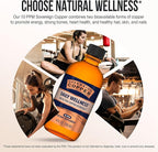 Sovereign Copper Bio-Active Copper Hydrosol, Daily+ 4-in-1 Wellness Supplement for Joint, Bone, Hair, Skin and Nails, Cardiovascular Health, Energy and Metabolic Health Support, 4 fl oz (118 mL)