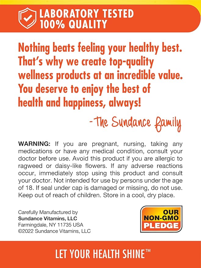 Sundance Milk Thistle | 60 Quick Release Capsules | Traditional Herbal Supplement | Non-GMO and Gluten Free Formula