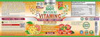 Fresh Healthcare Whole Food Vitamin C 500mg - Natural Supplement from Rose Hips, Acerola Cherry & Camu Camu - with Citrus Bioflavonoids for Immune Support - 120 Vegan Capsules