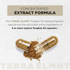 200x Strength Tongkat Ali for Men w. Fadogia Agrestis Extract - 10% Eurycomanone Longjack Highest Potency Fadogia Agrestis Tongkat Ali Supplement - Muscle Growth & Test Booster Pills for Men