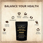 Shilajit Pure Himalayan Shilajit Powder - Gold Grade 100% Pure Shilajit with Fulvic Acid & 85+ Trace Minerals Complex for Energy & Immune Support - 100g
