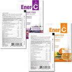 Ener-C Sugar Free Multivitamin Drink Mix - Vitamin Powder for Water, Electrolytes Powder No Sugar, Hydration Boost Packets, Zero Sugar, Vitamin C & B12 Supplement Liquid Mix - Orange & Berry, 60 Count