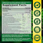 1Pack Liposomal Fisetin 200mg Liquid Gummies + 2Pack Moringa Gummies 1000mg, Sugar Free