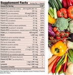 ANDREW LESSMAN Essential-1 Multivitamin 2000 IU Vitamin D3 30 Small Capsules - 100 mcg Methyl B12. CoQ10 Lutein Lycopene Zeaxanthin. High Potency. No Additives. Ultra-Mild. One Daily Capsule
