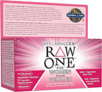 Garden of Life Vitamin Code Raw One for Women, Once Daily Women's Multivitamin - 75 Capsules, One a Day Vitamins Whole Food Iron, Probiotics for Digestive Health, Gluten Free Vegetarian, (Pack of 6)