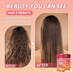 Hair Skin and Nails Vitamins – Biotin, Hyaluronic Acid, Calcium AKG, Vitamin C & Vitamin D3 K2 – Support Healthy Hair Growth, Strong Nails & Radiant Skin - 120 Capsules (1 Pack)