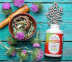 Eclectic Institute Raw Freeze-Dried Non-GMO Milk Thistle | with Silymarin for Liver Support - Detox, Cleanse & Maintain | 240 CT