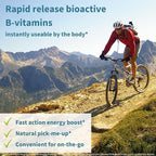 Igennus Super B-Complex Methylated Liquid B-Vitamin Effervescent Supplement, Fast Action Energy Drink, Caffeine & Sugar-Free, Orange Flavor, Vegan, 20 Tablets