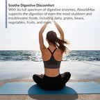 BioTrust AbsorbMax Broad Spectrum Digestive Enzyme Blend, Gluten Free, Non GMO, Digestive Support for Nutrient Digestion, Absorption and Periodic Digestive Discomfort and Bloating