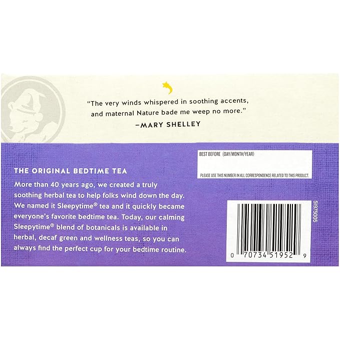 Celestial Seasonings Sleepytime Tea - Wellness Sinus Soother, Caffeine Free - 20 Tea Bags Box (Pack of 2)