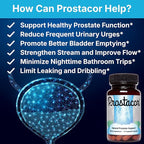Prostacor - Natural Prostate Support Supplement - Non-GMO, Vegan, Gluten-Free