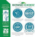Botanic Choice Opti Gold Vision Eye Health Support Supplement - Six Nutrients and Vitamins with Taurine, Lutein Alpha Lipoic Acid and FloraGlo - Gluten Free, Non-GMO, 30 Capsules
