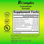 ALFA VITAMINS B Complex Formula - Daily Nutritional Supplement - B Vitamins for a Healthier Heart and Nervous System, and Natural Energy Increase - 100 Tablets