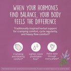 Happy Healthy Hippie Hormone Balance for Women — PMS Support & PMDD, Mood, Cycle Regularity — Chasteberry Supplements with Maca, Dong Quai, Black Cohosh — Vegan, Non-GMO, 60 Capsules