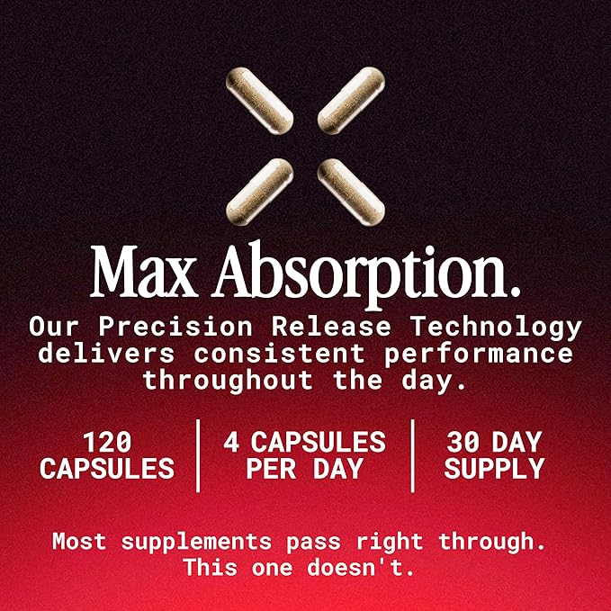 Advanced Natural Testosterone Booster 11-in-1 Drive, Energy, Performance - Tongkat Ali, Fenugreek, KSM-66 Ashwagandha, Boron, DIM - 120 Max Absorption Capsules - Made in USA