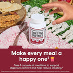 Physician's CHOICE Digestive Enzymes for Bloating & Digestion - 16 Enzymes with Organic Prebiotics & Probiotics for Gut & Digestive Health - Meal Time Discomfort Relief - Dual Action Support - 90 CT