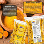 Rani Turmeric (Haldi) Root Whole Spice, Dried 3.5oz (100g) ~ All Natural | 100% Pure | Vegan | Gluten Friendly | NON-GMO | Kosher | Indian Origin