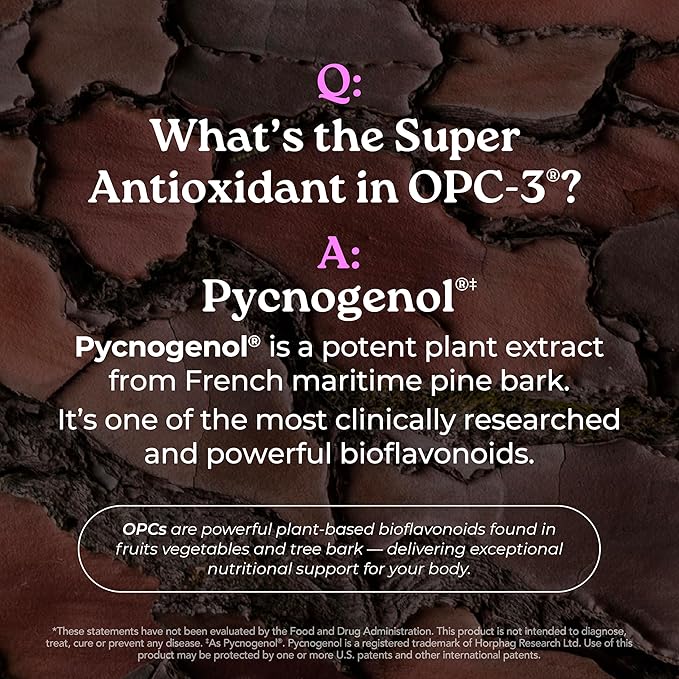 Isotonix OPC-3 Antioxidant Chews | Circulation, Vision & Skin Support | Grape Seed, Red Wine, Pine Bark (Pycnogenol®), Bilberry & Citrus Bioflavonoids | Chewable Antioxidant Supplement - 30 Count