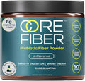 Prebiotic Fiber Supplement for Women & Men – 6g Prebiotic Fiber Powder – Daily Blend for Gut Health, Bloating, Regular Digestion & Energy – Soluble & Insoluble, Sugar Free, Unflavored, 30 Servings