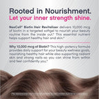 NeoCell Biotin Hair Revitalizer 10000mcg | 300 Softgels | Daily Nourishing Formula | for Women and Men | Hair, Skin, and Nails Supplement