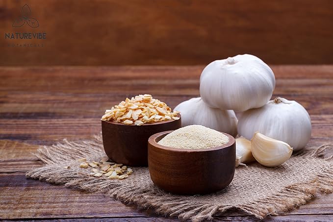 Naturevibe Botanicals Garlic Ground Powder, 5lbs | Raw, Gluten-Free & Non-GMO | Healthy Spice | Adds Flavor and Taste | [Packaging May Vary]