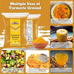 Rani Turmeric (Haldi) Root Powder Spice, (High Curcumin Content) 28oz (800g) ~ All Natural | 100% Pure, Salt Free | Vegan | Gluten Friendly | NON-GMO | Kosher | Indian Origin