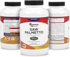 Zenesis Labs Saw Palmetto Extract - 240 Capsules - 500mg/capsule - 200% More Capsules Than Most Competitors