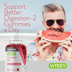 Viteey Vitamin B12 Gummies for Adults & Teens 1000mcg, Sugar Free - Good for Energy, Metabolism, Natural Energy Support - Vegan, Gelatin Free, Gluten Free, GMO Free - Chewable Strawberry Flavored
