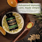 Gade Nutrition Quercetin with Bromelain Vitamin C and Zinc Vitamin D3 | Immune Support Supplement in Capsules | Non-GMO, Gluten-Free, Vegan | Made in the USA | 2 Month Supply