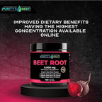 Purity's Best Beet Root Capsules, 140 Veggie Pills, Supports Blood Circulation - Helps Nitric Oxide Production, Beet Root Extract, Pure, Non-GMO